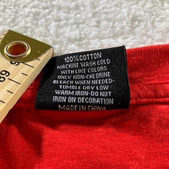 Y2K Red Stripe Jamaican Beer Respect Mon Graphic Tee (L) - Picture 4 of 7